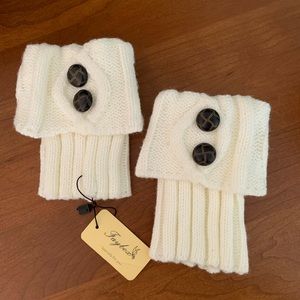 Faybox | Crochet Knit Boot Socks